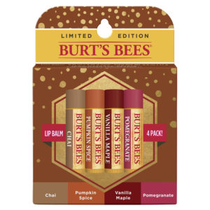 BURT'S BEES FALL 4 Pack BOX 0.15 OZ.