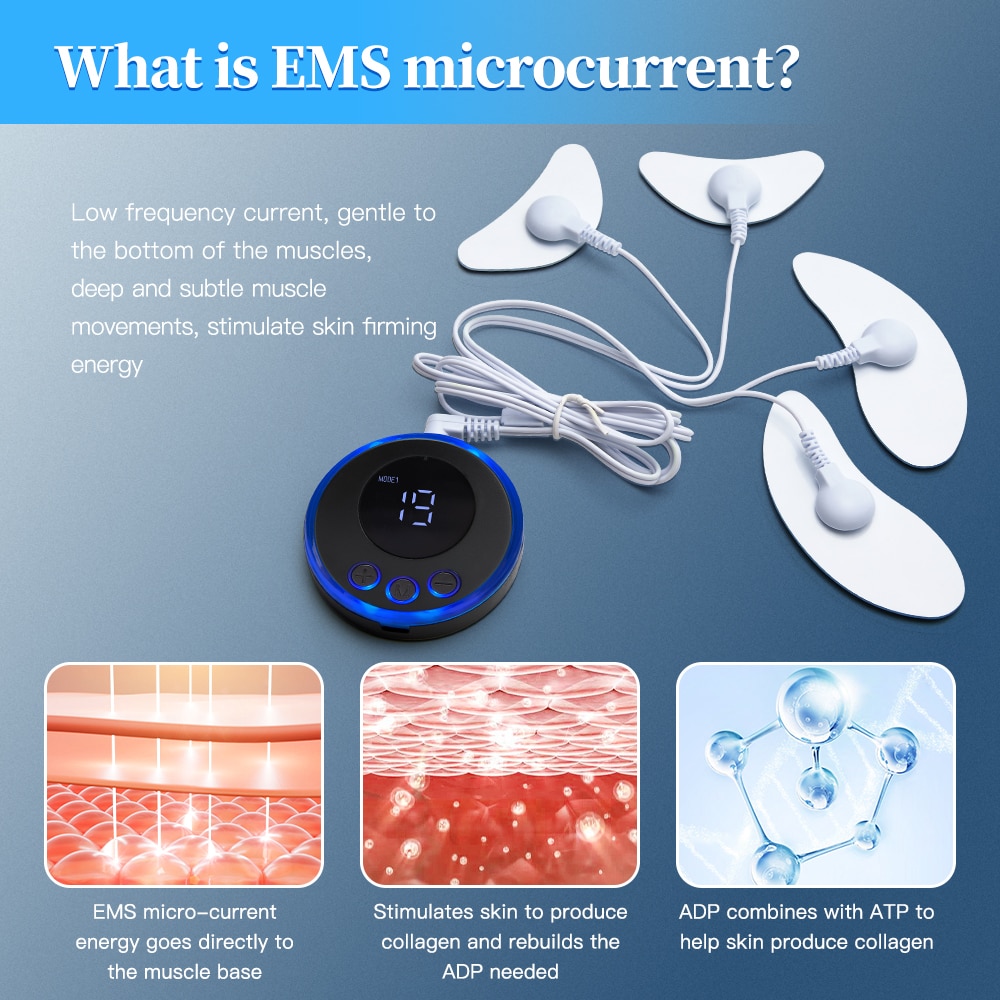 EMS Facial Pad Massager 4
