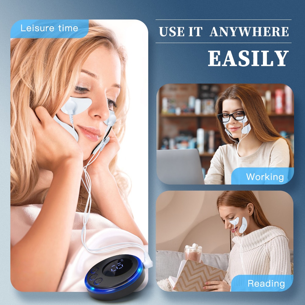 EMS Facial Pad Massager 6