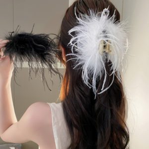 Feather Hair Clip